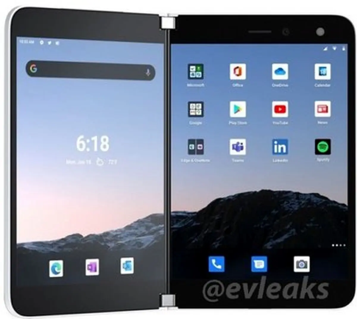 تصاویر جدیدی از Surface Duo مایکروسافت فاش شده است