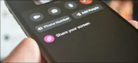 آموزش به اشتراک گذاری صفحه گوشی در پیام‌رسان فیس بوک برای اندروید و iOS