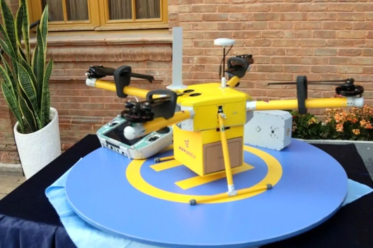 استفاده از پهپادها برای ارسال مرسولات در مواقع خاص