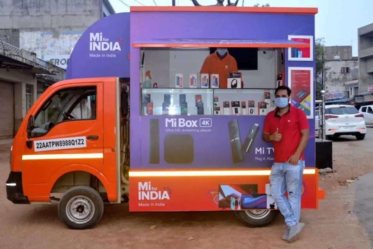شیائومی فروشگاه‌های سیار خود در هند را راه‌اندازی کرد