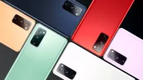 گوشی گلکسی S20 FE رونمایی شد