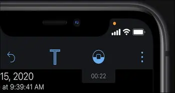 نقاط نارنجی و سبز روی آیفون و آیپد چیست؟