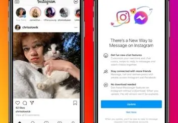 فیس بوک Messenger را به دایرکت اینستاگرام می‌آورد