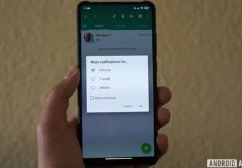 سرانجام قابلیت میوت کردن چت‌ها و گروه‌ها برای همیشه، به واتساپ اضافه شد