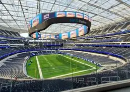 سامسونگ بزرگ‌ترین LED دنیا را در استادیوم SoFi نصب کرد