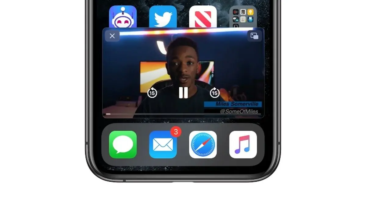 قابلیت تصویر در تصویر یوتیوب در سافاری به iOS 14 برگشت