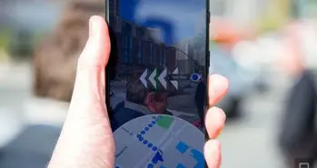 بهبود ویژگی Live View در گوگل مپ