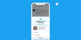 توییتر آزمایش قابلیت «مطالعه قبل از به‌اشتراک گذاری» را به iOS می‌آورد