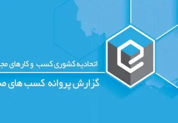 گزارش جدید اتحادیه کشوری کسب‌وکارهای مجازی در رابطه با پروانه‌های صادر شده