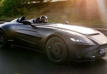 آستون مارتین v12 اسپیداستر؛ سواری در آغوش باد