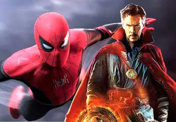 حضور دکتر استرنج در فیلم Spider-man 3 به عنوان راهنما