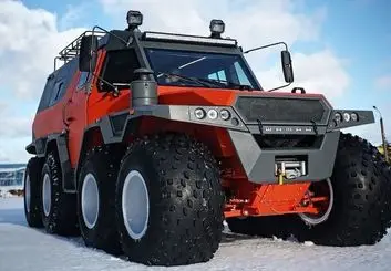 آوتوروس شامان 8x8؛ بهترین خودروی ویژه آفرود