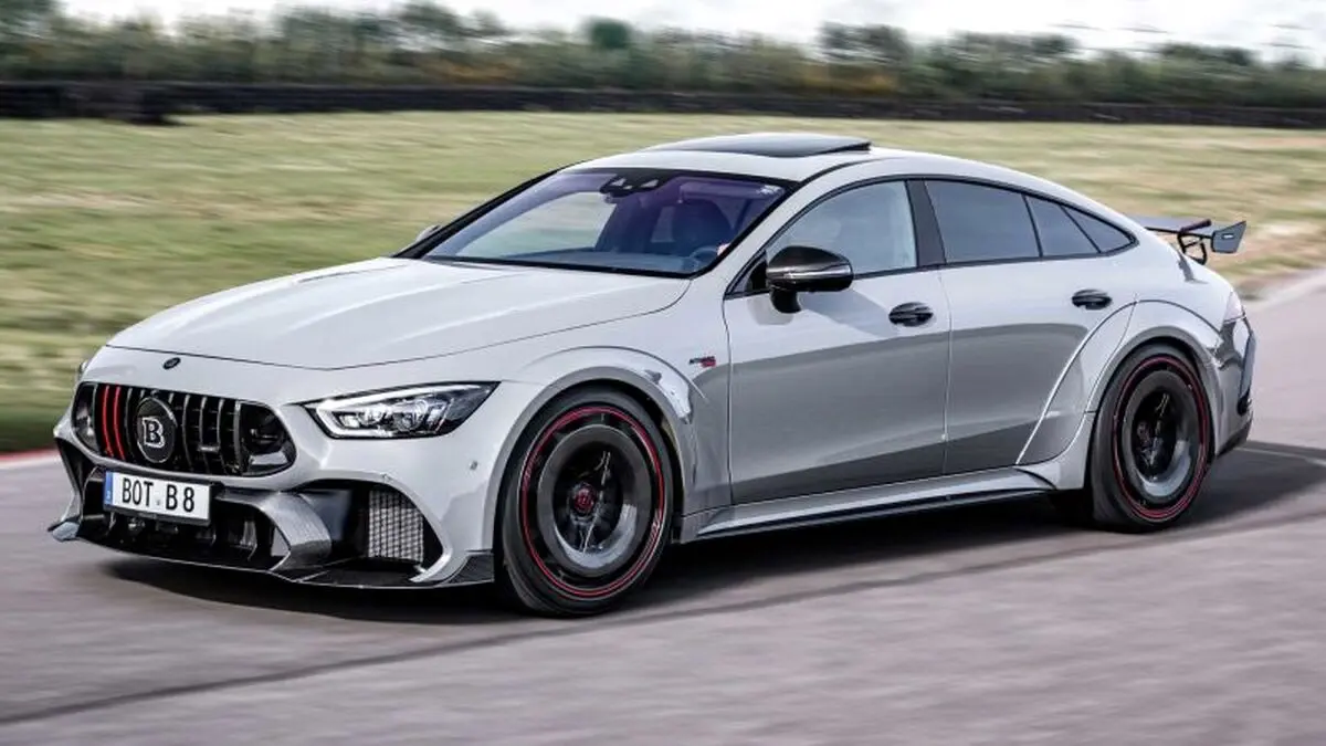 راکت ۹۰۰ اسب بخاری!! مرسدس AMG GT63 S تیون شده توسط براباس