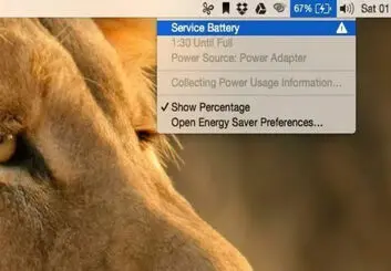 آموزش سه روش مختلف برای رفع خطای Service Battery در مک