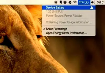 آموزش سه روش مختلف برای رفع خطای Service Battery در مک