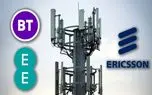 شرکت BT با شرکت اریکسون در زمینه تجهیزات شبکه 5G معامله می‌کند