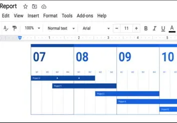 قراردادن و استفاده از  قابلیت‌های Google Drawings در فایل‌های Google Docs