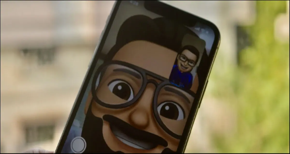 استفاده از Memojiها در حین مکالمه با FaceTime در آیفون یا آیپد