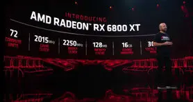 Radeon RX 6800XT شرکت AMD رقیب سرسخت NVIDIA RTX 3080