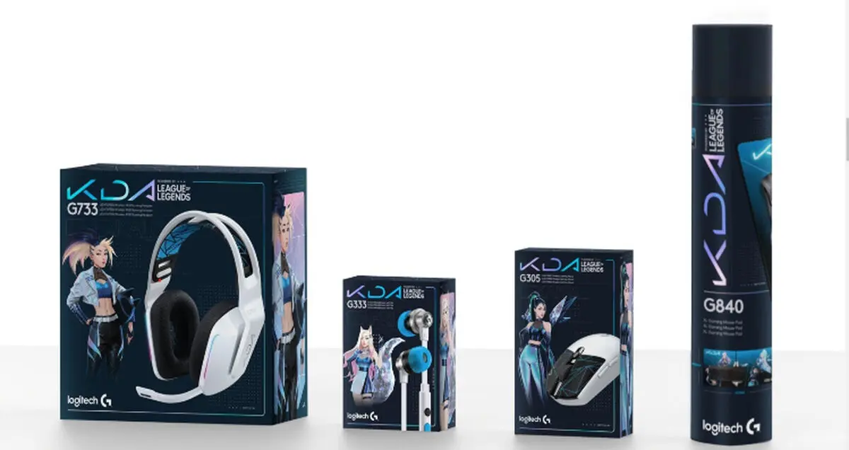 راه‌اندازی مجموعه‌ای از محصولات گیمینگ توسط Logitech G با همکاری Riot Games
