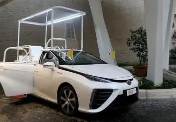 تویوتا میرای هیدروژنی خودروی جدید پاپ می‌شود