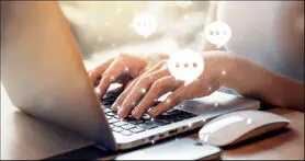 آموزش ارسال پیام متنی در Chromebook