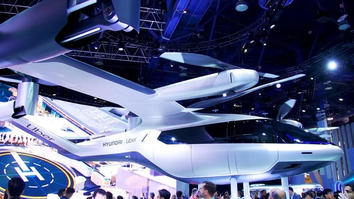 خودروهای پرنده هیوندای ؛ تاکسی‌های آنلاین آینده