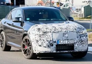 تصاویر جاسوسی خبر از فیس لیفت بی ام و X4 می‌دهند