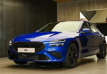 هیوندای جنسیس G70 مدل 2022 با ظاهر جدید معرفی شد