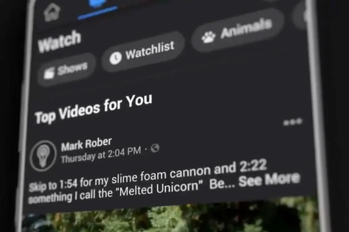 فیس بوک در حال آزمایش حالت تاریک برای اپلیکیشن موبایل خود است