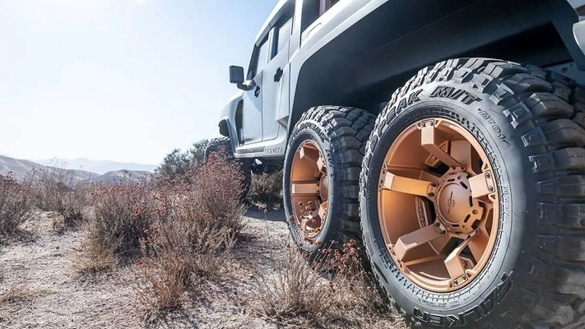 رضوانی هرکولس 6x6 ؛ خدای تمام وانت پیکاپ‌ها