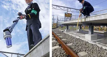 جاروبرقی جدید پاناسونیک ایربادها را از بین ریل های قطار بر می دارد