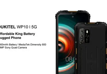 گوشی هوشمند WP10 5G با باتری 8000 میلی آمپر بر ساعتی رونمایی شد