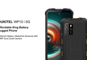 گوشی هوشمند WP10 5G با باتری 8000 میلی آمپر بر ساعتی رونمایی شد