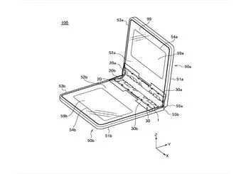 پتنت جدید هواوی با طراحی لولای پیچیده برای انعطاف پذیری یکپارچه