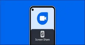 روش به اشتراک‌گذاری صفحه در اپلیکیشن اندرویدی Google Duo
