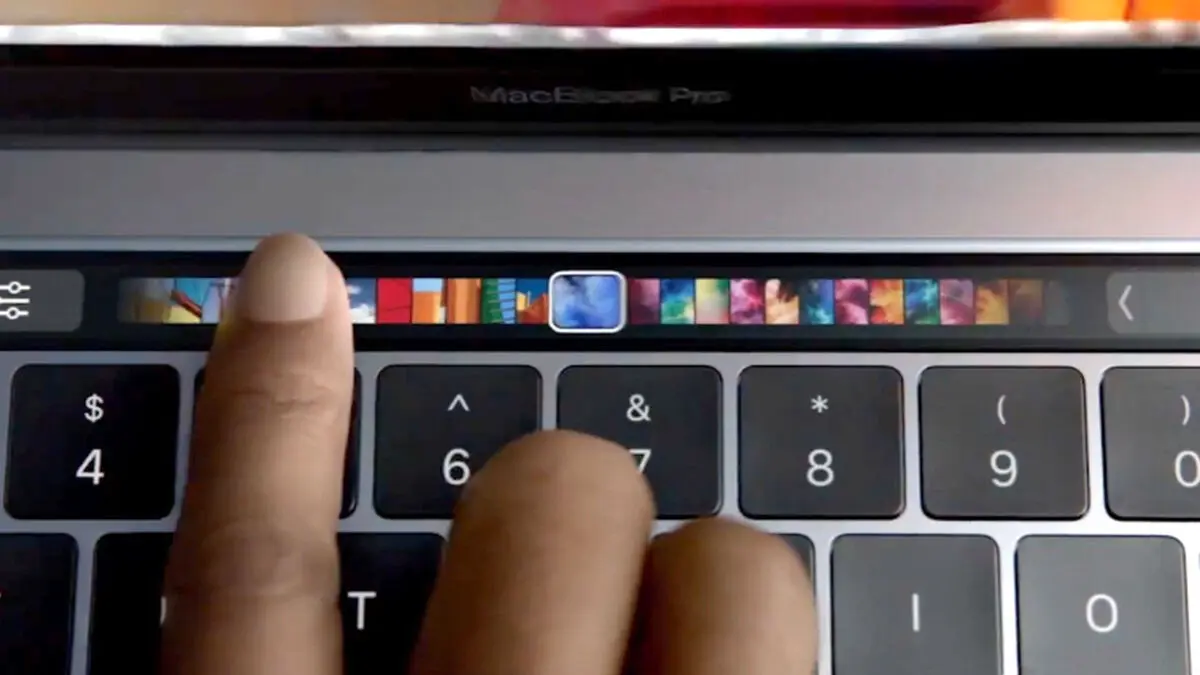 ثبت پتنت جدید Touch Bar در مک‌بوک‌های اپل با تکنولوژی Force Touch