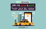 اسنپ و تپسی چند هزار میلیارد ریال ارزش دارند؟