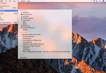 نحوه غیرفعال کردن منوهای شیشه‌ای در سیستم‌عامل مک