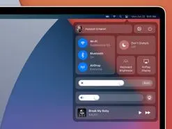 نحوه استفاده از Control center یا مرکز کنترل در سیستم‌عامل مک