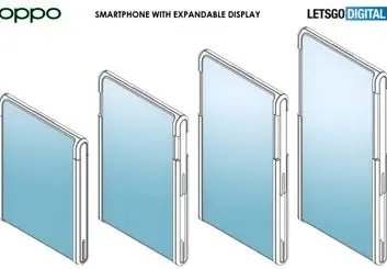 اوپو طراحی یک گوشی هوشمند با نمایشگر گسترش پذیر را ثبت کرد