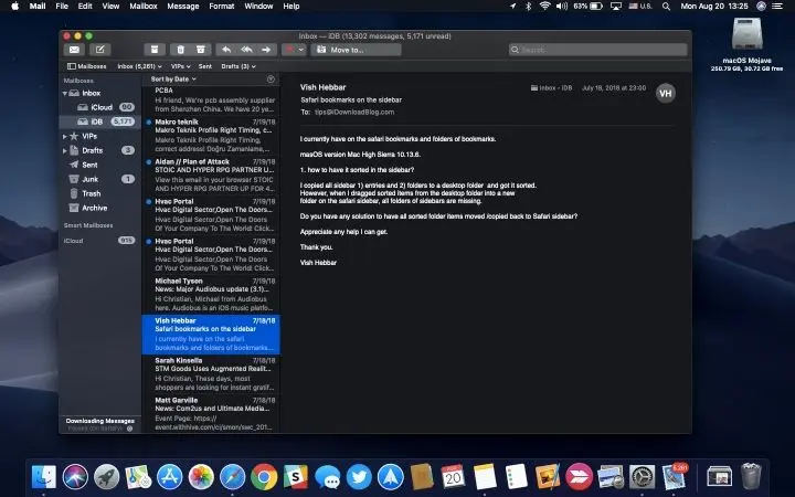فعال کردن قابلیت Dark Mode در سیستم‌عامل مک