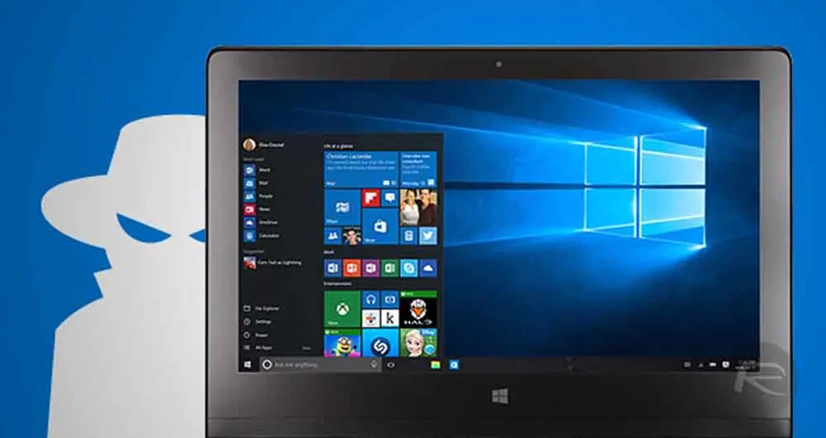 ویندوز 10 از شما جاسوسی می کند