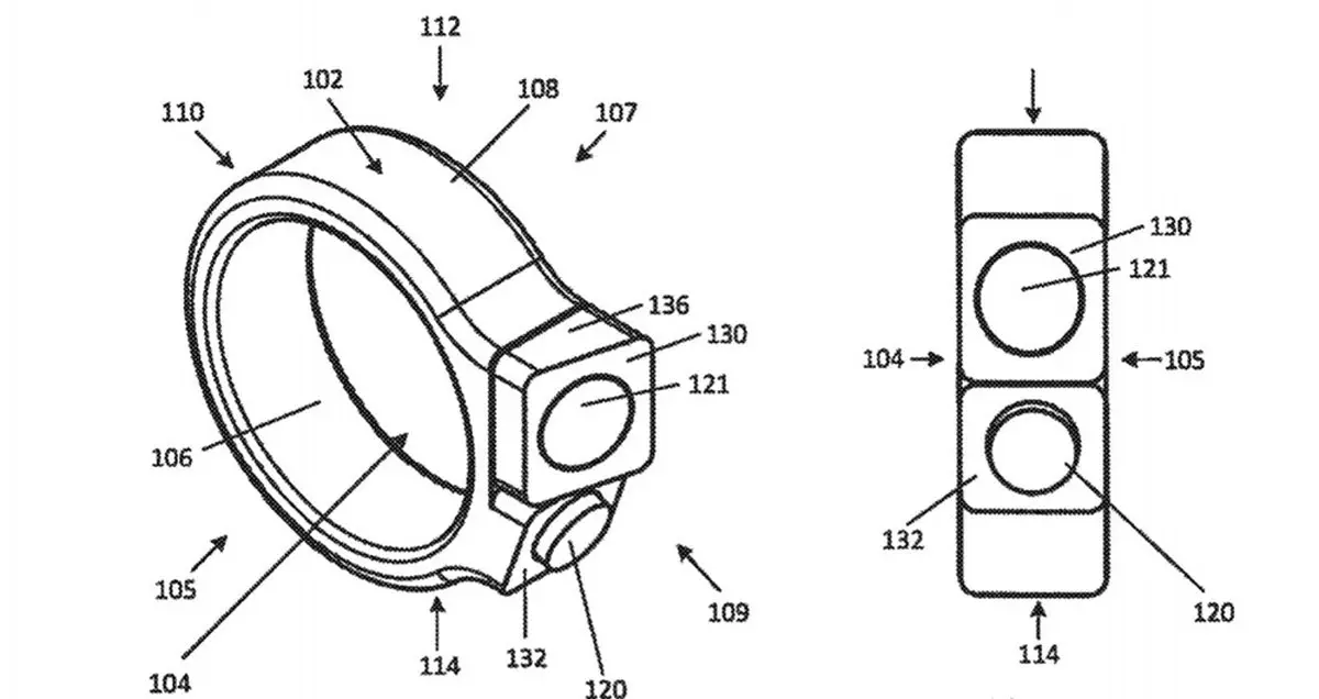 پتنت های جدید گوگل برای رینگ هوشمند با ماژول دوربین سلفی