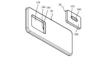 پتنت جدید گوشی هوشمند اوپو با ماژول دوربین برداشتنی