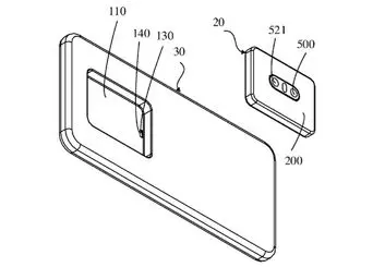 پتنت جدید گوشی هوشمند اوپو با ماژول دوربین برداشتنی