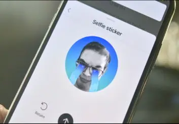 آموزش چگونگی ارسال استیکرهای سلفی در اینستاگرام