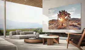 سامسونگ از نسخه 110 اینچی تلویزیون MicroLED دیواری خود رونمایی کرد