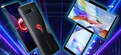 Asus ROG Phone 3 بهترین تلفن بازی و LG Wing 5G پیشگام سال 2020