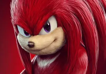 حضور کاراکتر قرمز رنگ ناکلز اکیدنا در فیلم Sonic the Hedgehog 2